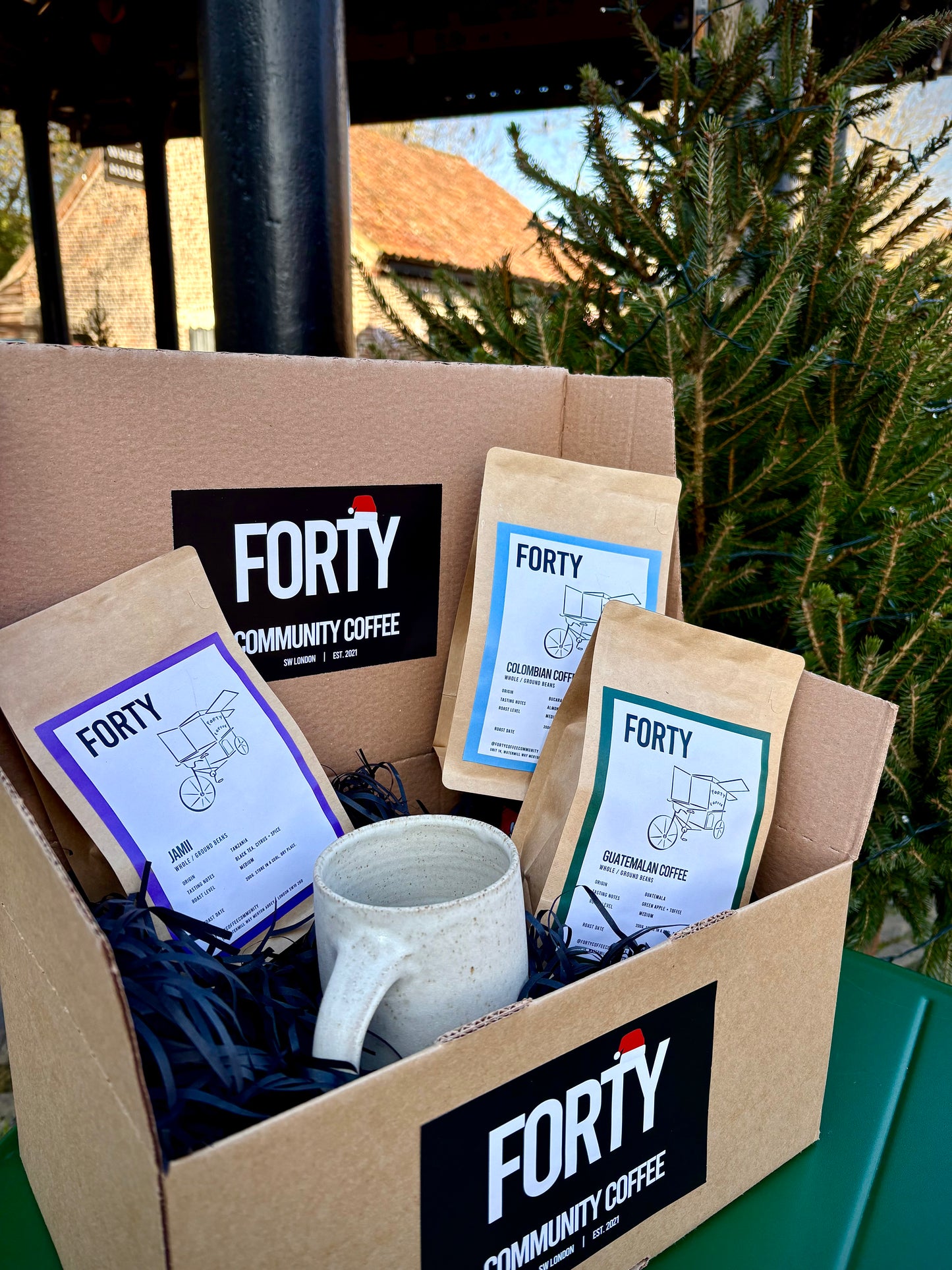 Forty Christmas Gift Box