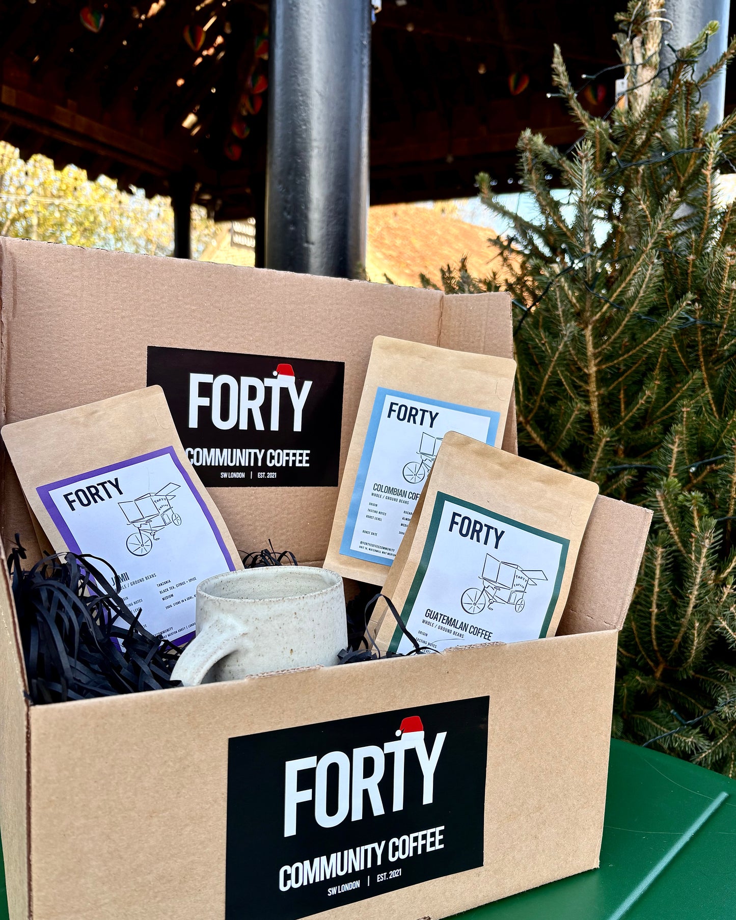 Forty Christmas Gift Box